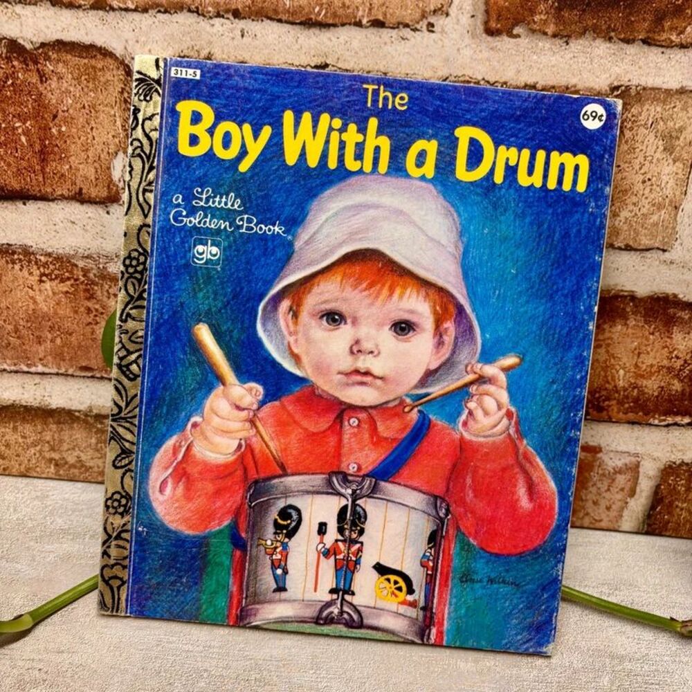 VTG 1980 A Little Golden Book, Boy With a Drum, David L Harrison